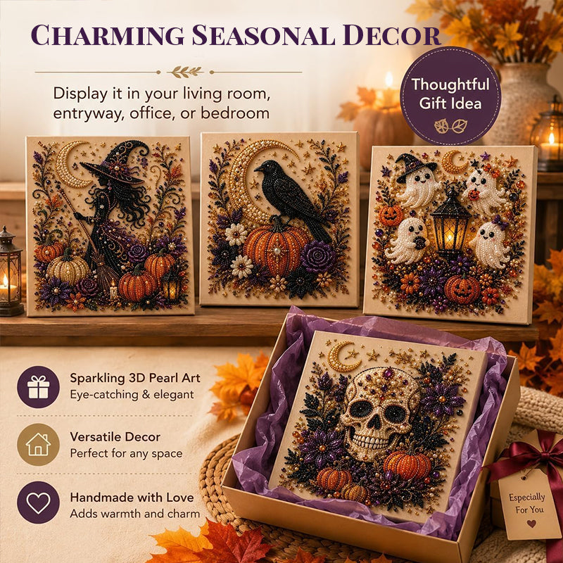 Haunted Sparkle | Halloween Diamond Art Painting Kit