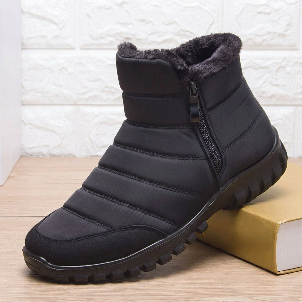 Glacier coffee winter boot - side profile