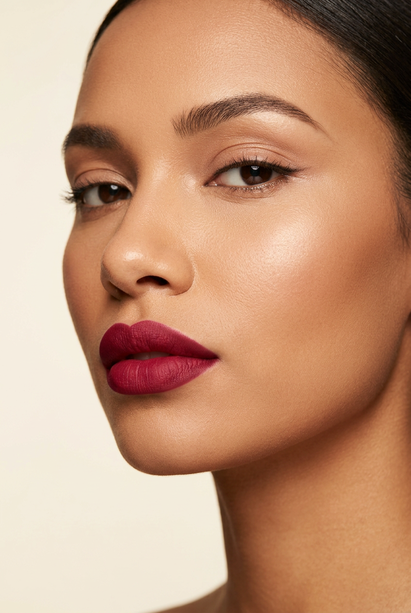 #1 — Lifestyle Hero, Velvet Matte Lip Look