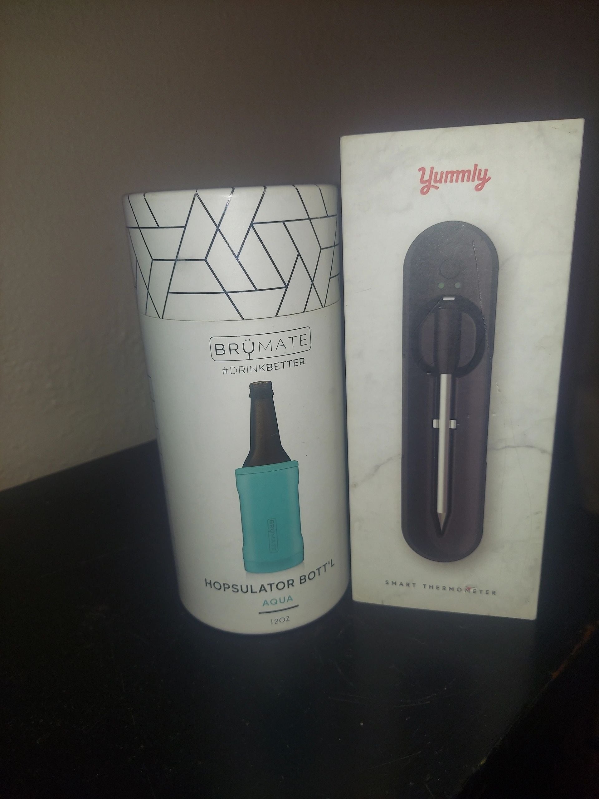 Brand New BBQ Bundle! Yummly Smart Thermometer + BrüMate Hopsulator Bott'l