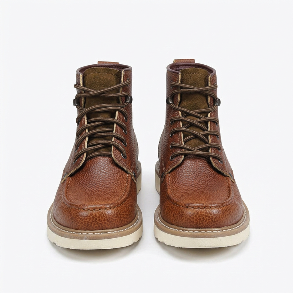 Virgo | Men's High-Top Leather Boots