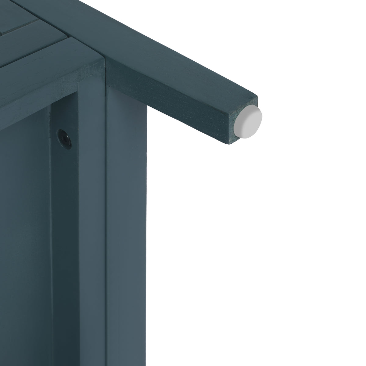 The Wren | Three-Drawer Green Rattan Dresser
