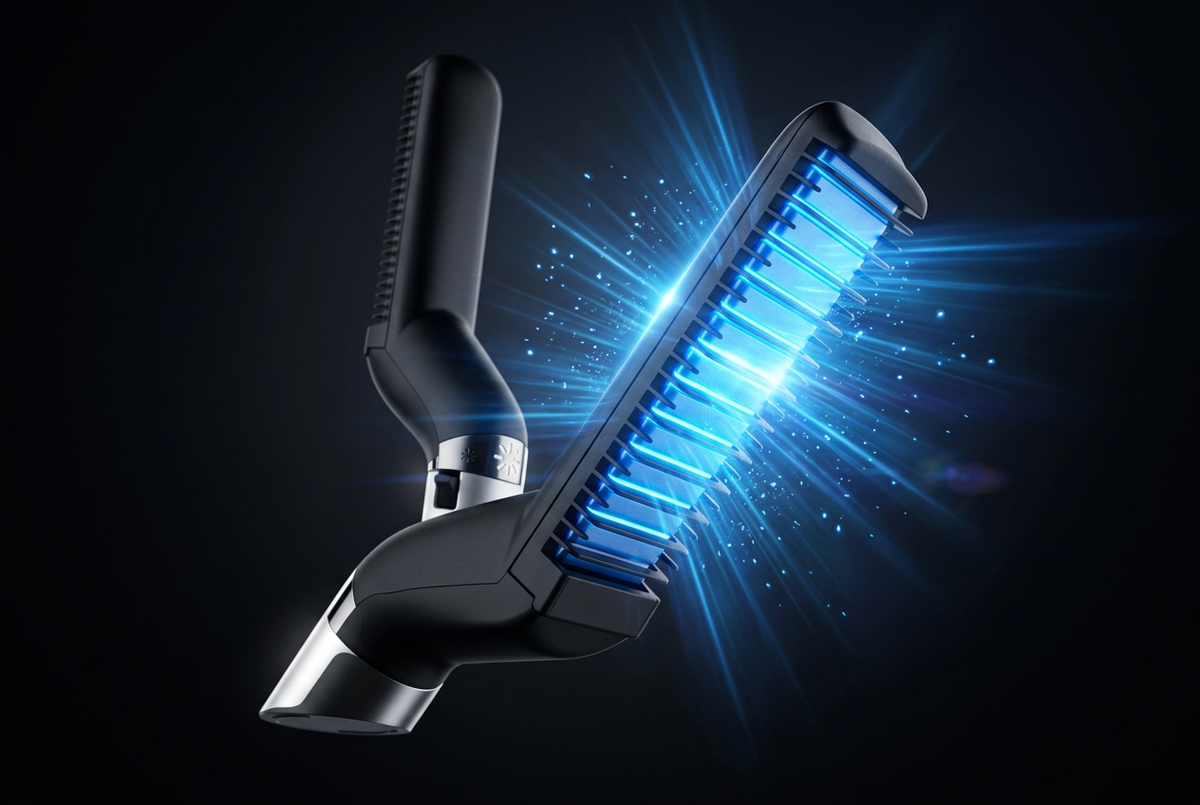 #2 — Cinematic Float, Electric Blue Radiance
