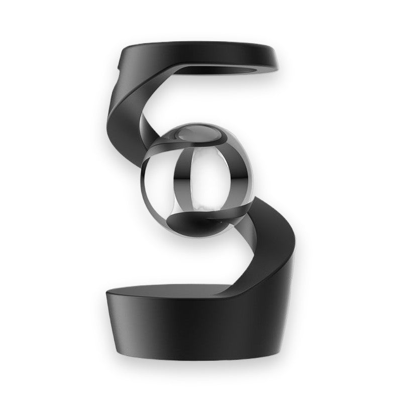 Desktop Floating Gyroscope – Aluminum Alloy Magnetic Spinning Desk Toy