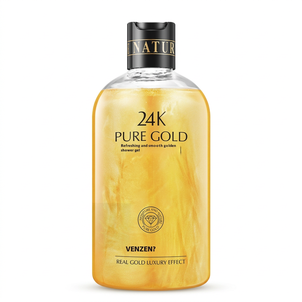 24K Gold Body Wash — White Background GMC Catalog