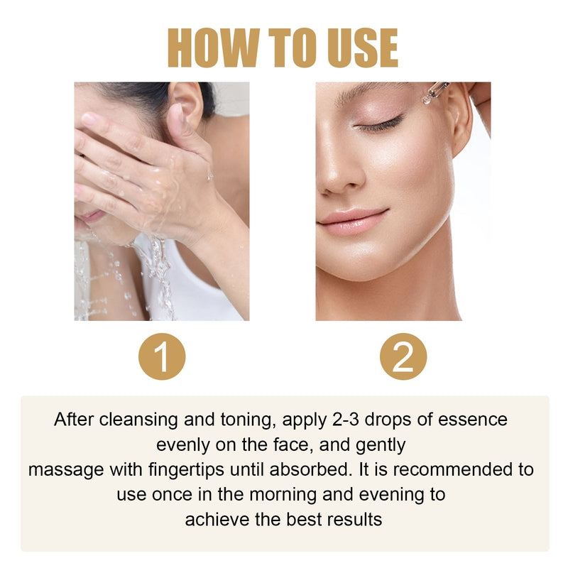 How to use EELHOE Propolis Niacinamide Facial Essence with dropper application steps