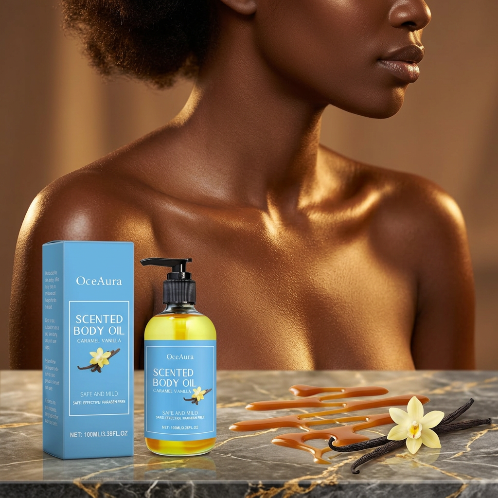 #3 — Black Model Glowing Skin Editorial