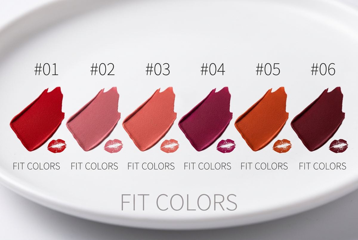 #3 — Shade Swatches, 6 Colors