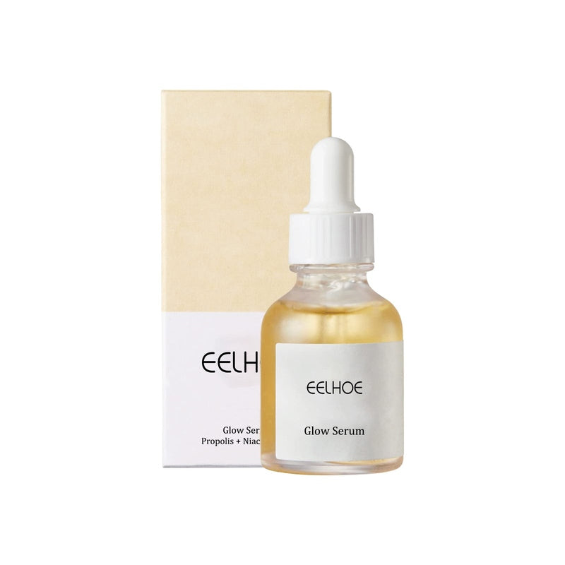 EELHOE Propolis Niacinamide Facial Essence glass dropper bottle and packaging box