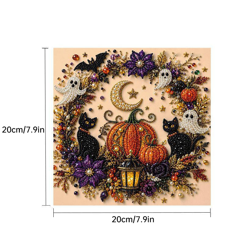 Haunted Sparkle | Halloween Diamond Art Painting Kit