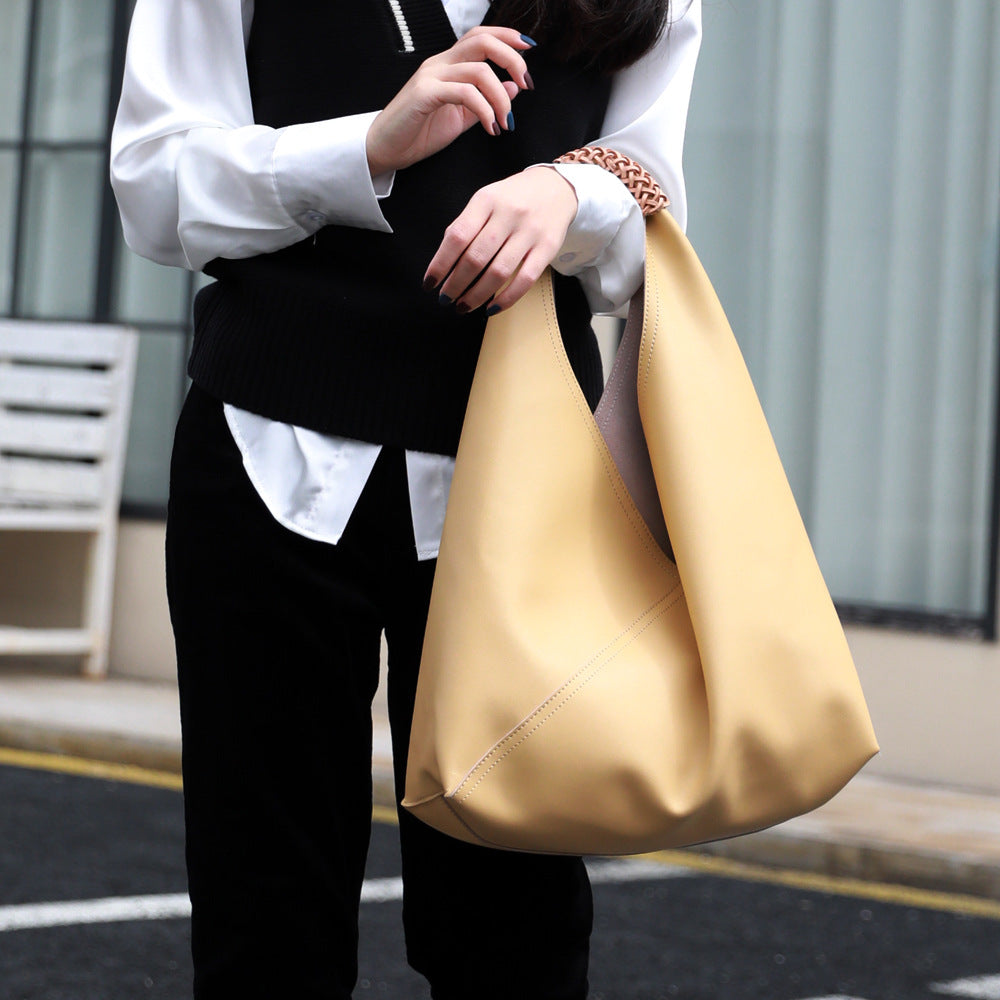 Cortex | Women's Woven Leather Tote