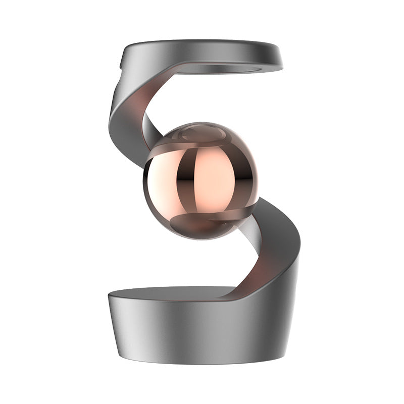 Desktop Floating Gyroscope – Aluminum Alloy Magnetic Spinning Desk Toy