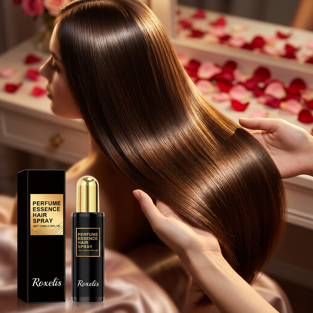 #4 — Glossy Hair Close-Up Editorial