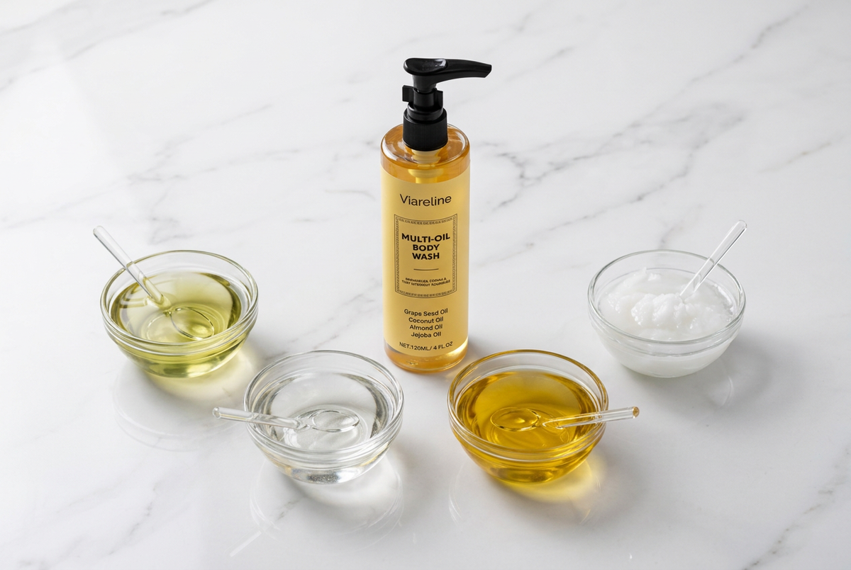 #4 — Ingredient Hero, 4 Oils Flat Lay