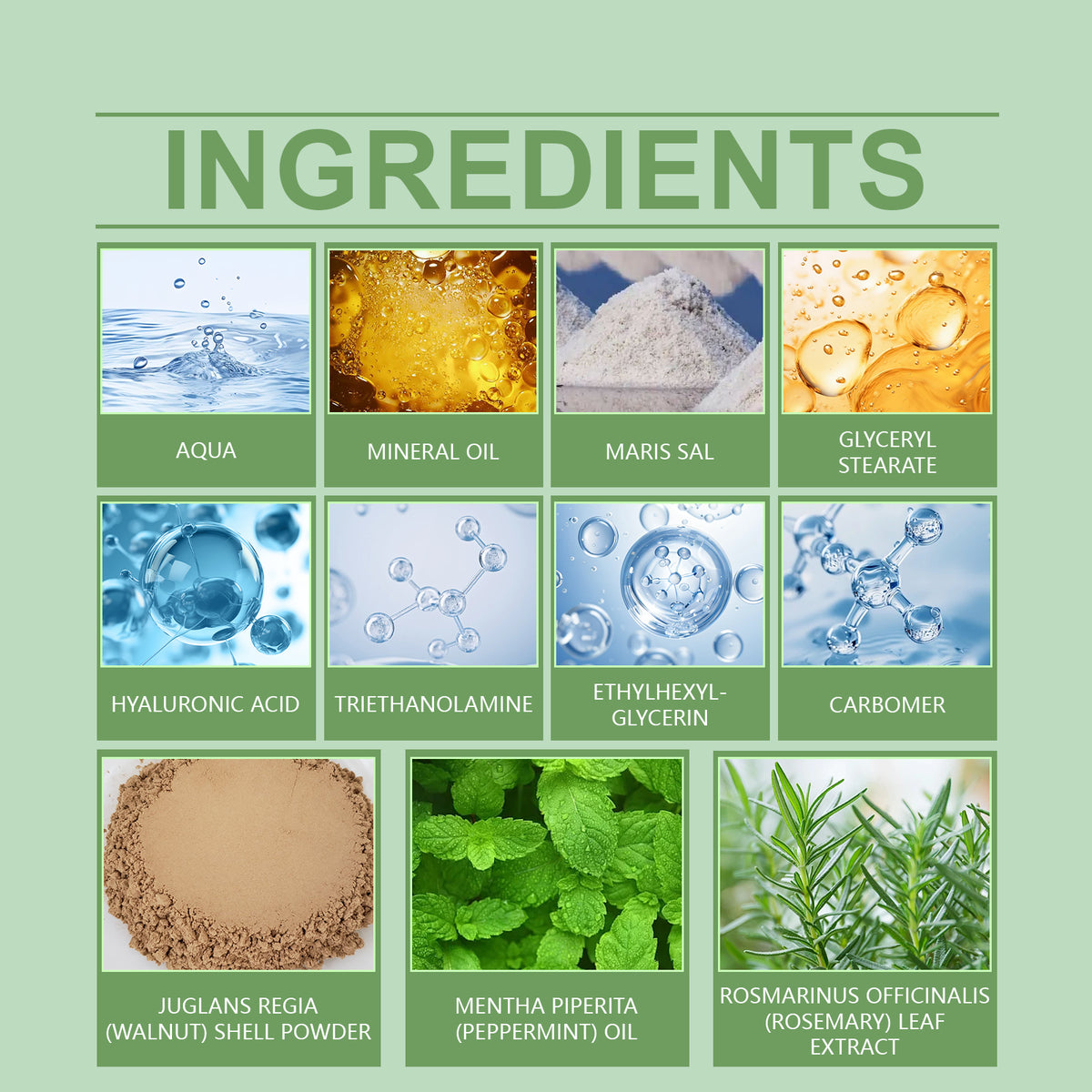 Hoegoa Luxury Rosemary Scalp Scrub – Peppermint & Hyaluronic Acid Deep-Cleansing Scalp Treatment
