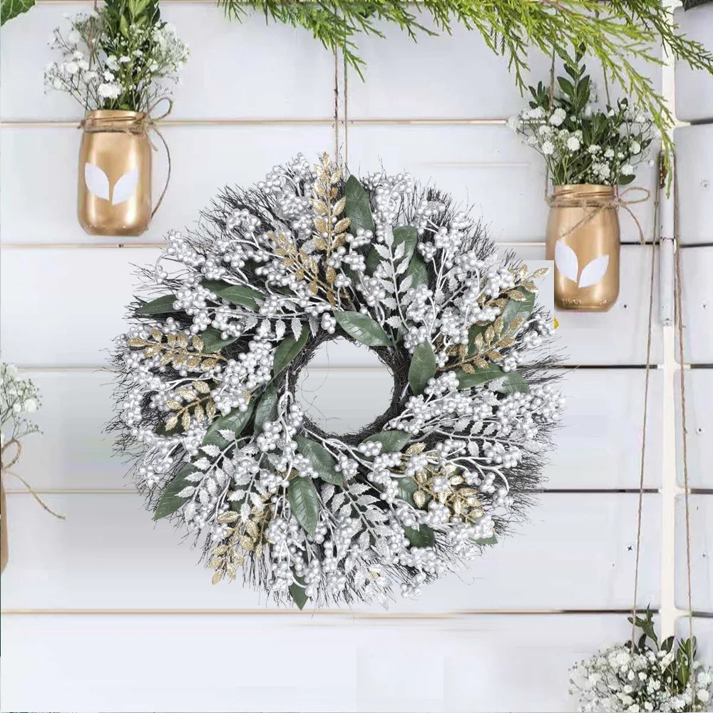 Couronne de fleurs artificielle pour décoration de festival