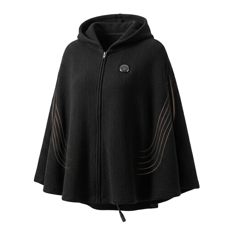 Graphene Heated USB Shawl | Electric Heating Wrap for Office & Home