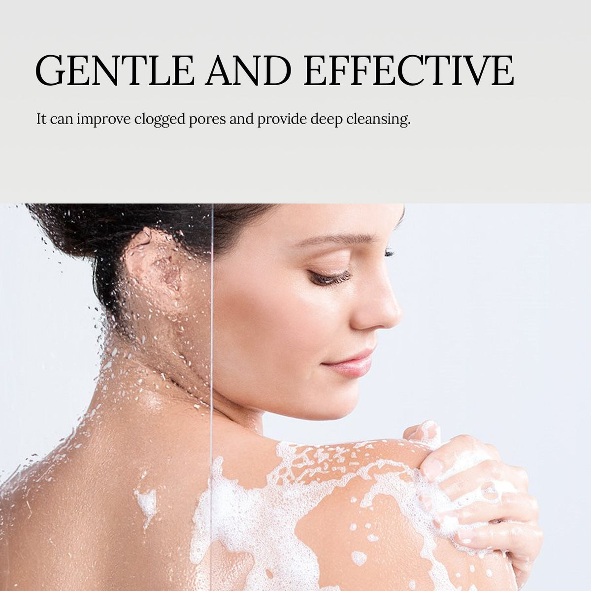 EELHOE Luxury Niacinamide Brightening Shower Gel – Strawberry & Jasmine Deep-Cleansing Body Wash