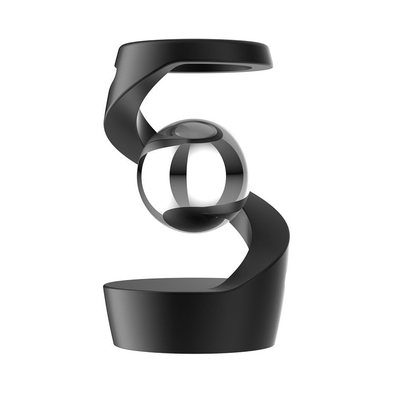 Desktop Floating Gyroscope – Aluminum Alloy Magnetic Spinning Desk Toy