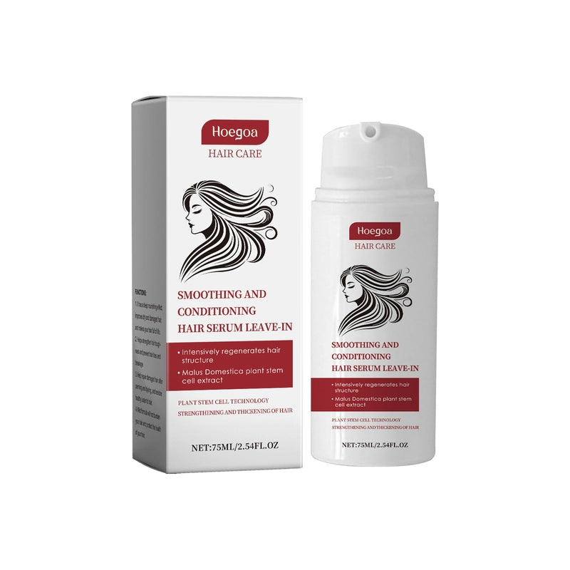 Hoegoa Luxury Leave-In Hair Serum – Rosemary, Begonia & Batana Oil Frizz-Control & Strengthening Essence