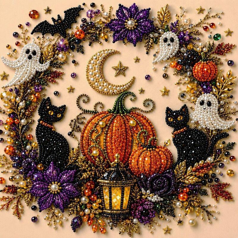 Haunted Sparkle | Halloween Diamond Art Painting Kit
