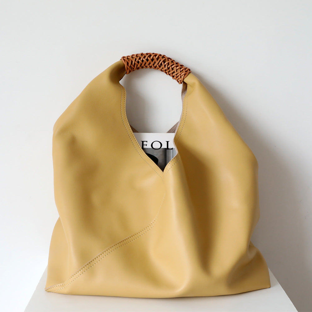 Cortex | Women's Woven Leather Tote