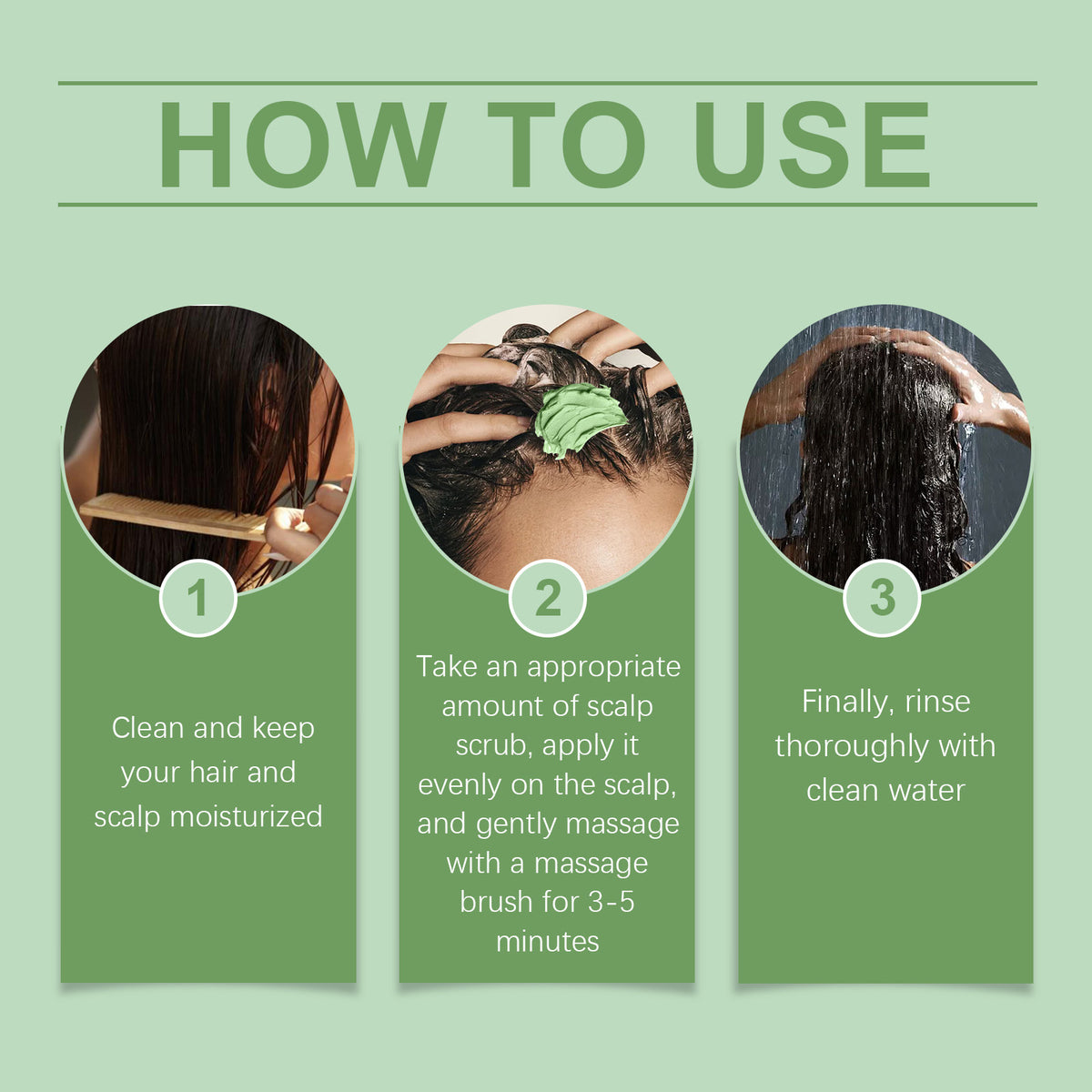 Hoegoa Luxury Rosemary Scalp Scrub – Peppermint & Hyaluronic Acid Deep-Cleansing Scalp Treatment
