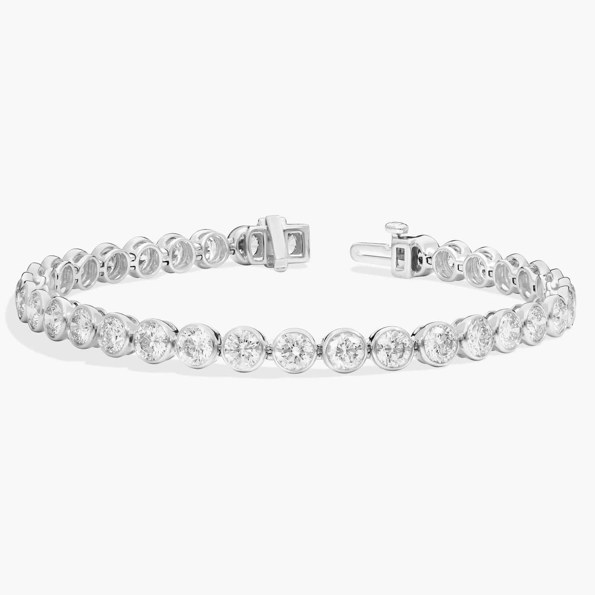 Gold Court | Moissanite Tennis Bracelet