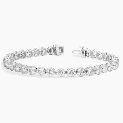 Gold Court | Moissanite Tennis Bracelet