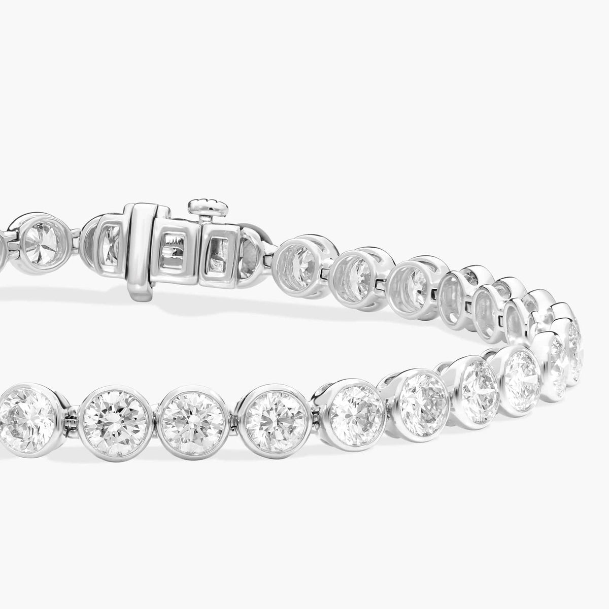 Gold Court | Moissanite Tennis Bracelet