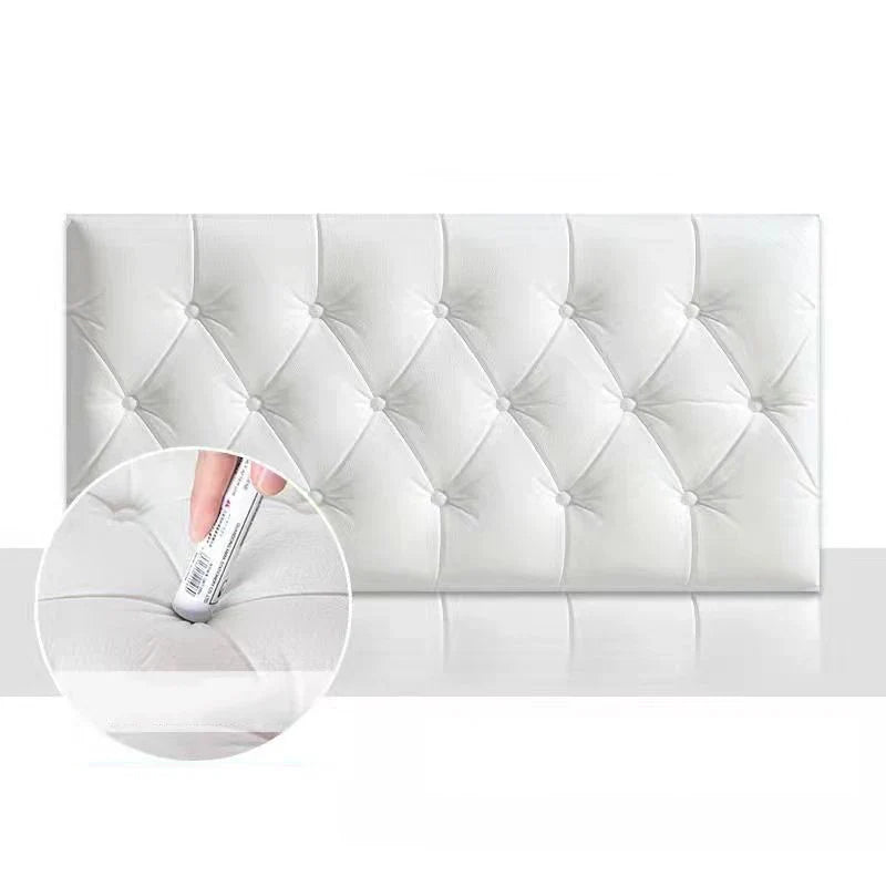 Anti-collision Foam Wallpaper Bedside Sticker | Self-adhesive Soft 3D Wall Padding for Children's Room