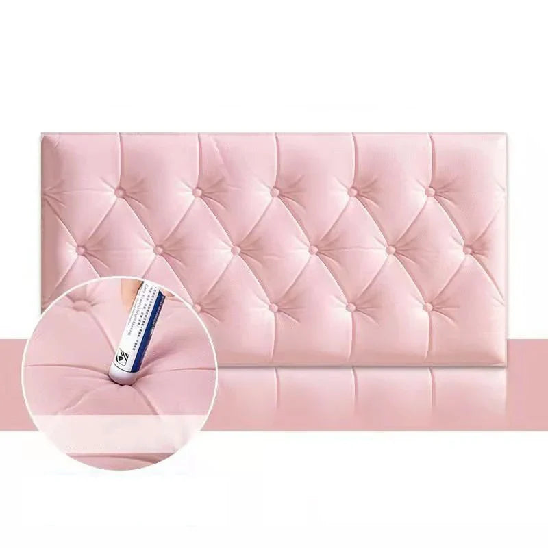 Anti-collision Foam Wallpaper Bedside Sticker | Self-adhesive Soft 3D Wall Padding for Children's Room