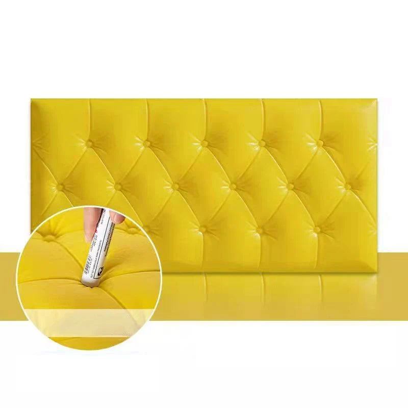Anti-collision Foam Wallpaper Bedside Sticker | Self-adhesive Soft 3D Wall Padding for Children's Room