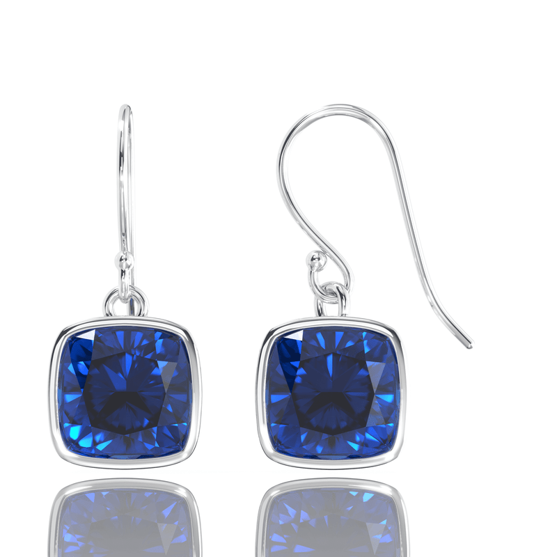 Jazabelle | Blue Sapphire Drop Earrings