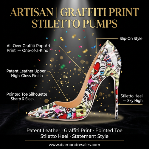 Artisan Graffiti Pumps — Branded Callout