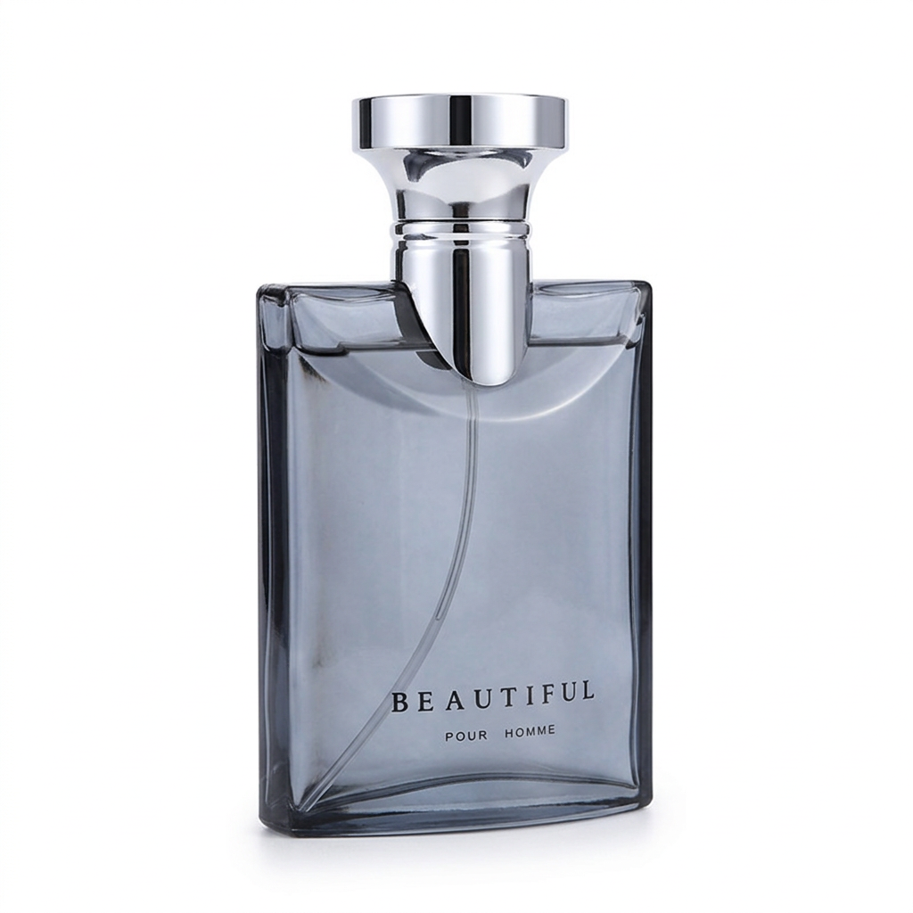 Beautiful Pour Homme bottle alone on white