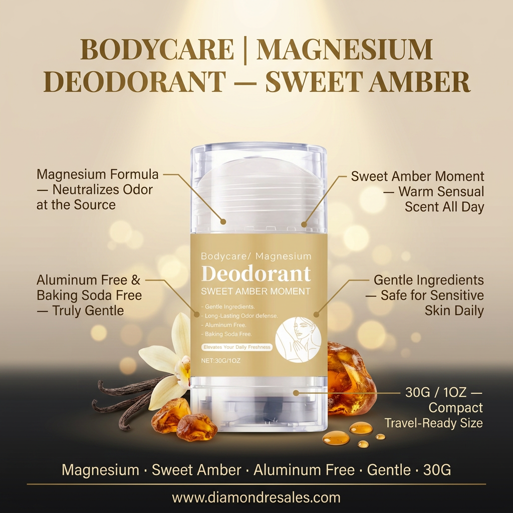 Bodycare Sweet Amber Deodorant — Branded Callout