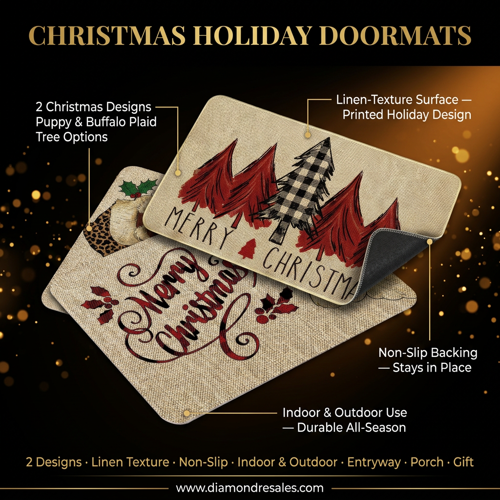 Christmas Doormats — Main Branded Graphic Revised