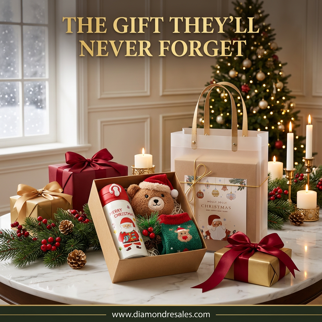 Christmas Gift Box — Lifestyle Scene