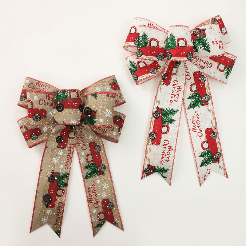Christmas Ribbon Bows — GMC Clean Shot