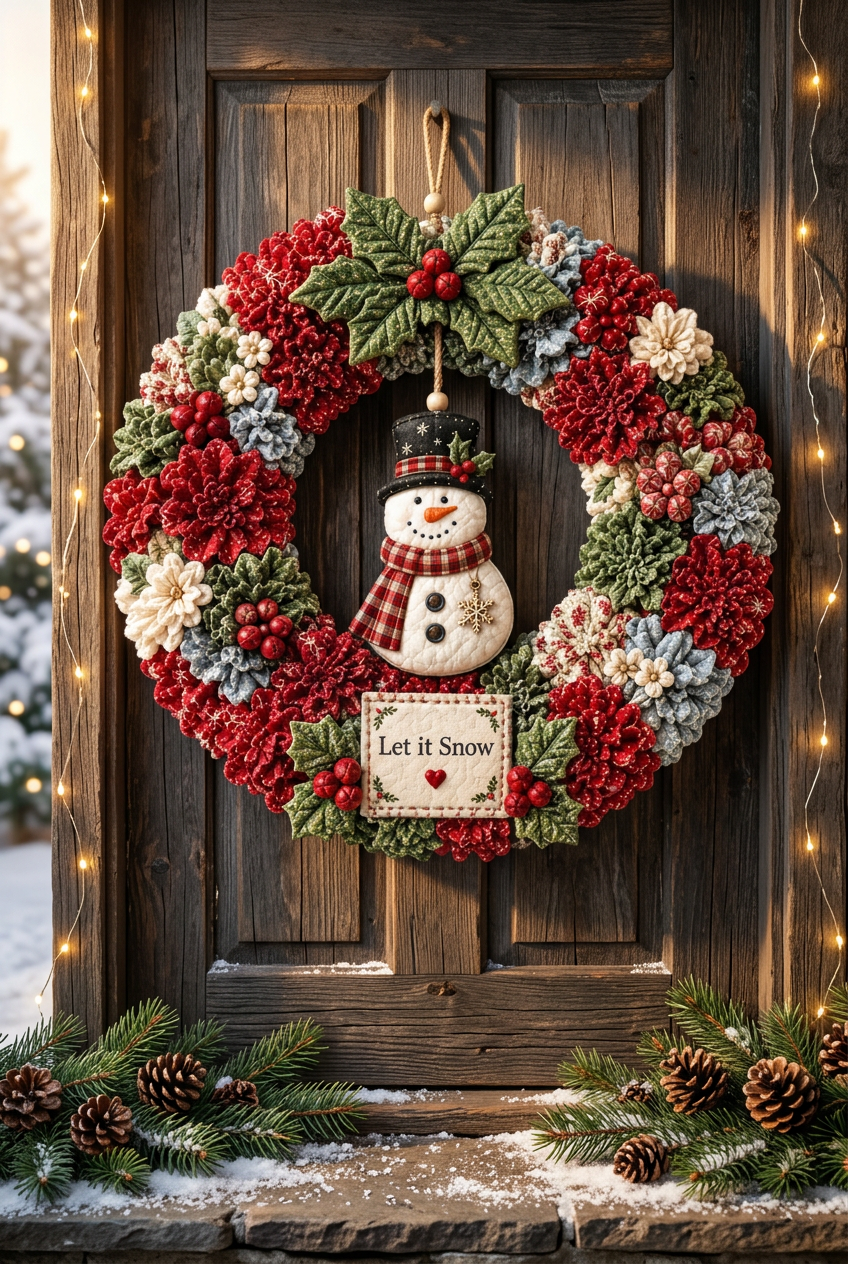 Christmas Wreath — Front Door Lifestyle