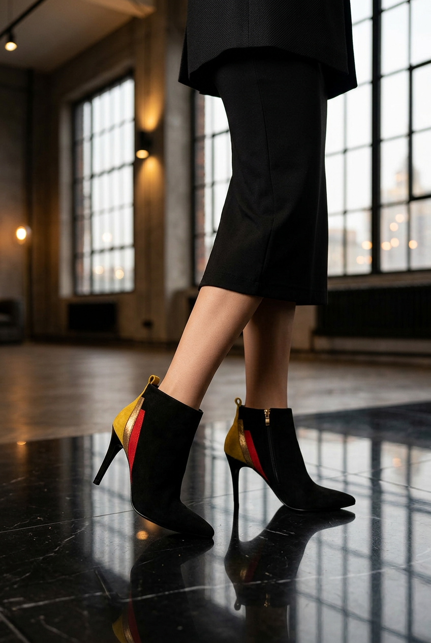 Chromatic Ankle Boots — Lifestyle Shot