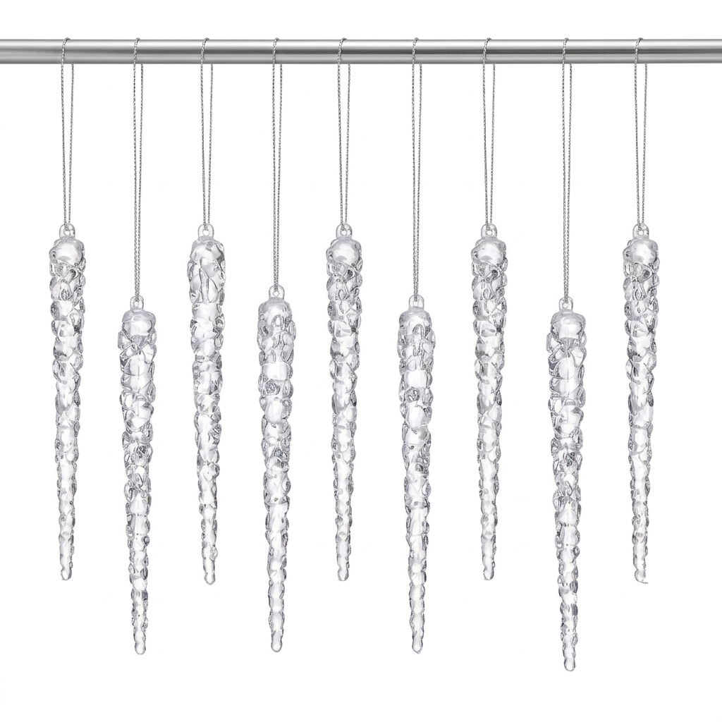 Crystal Icicle Ornaments — GMC Clean Shot