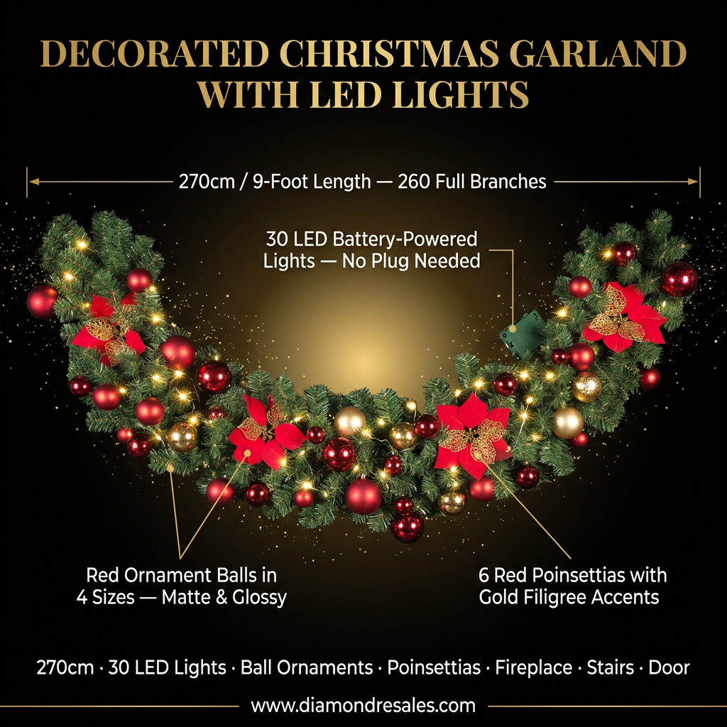 Decorated Garland — Main Branded Graphic