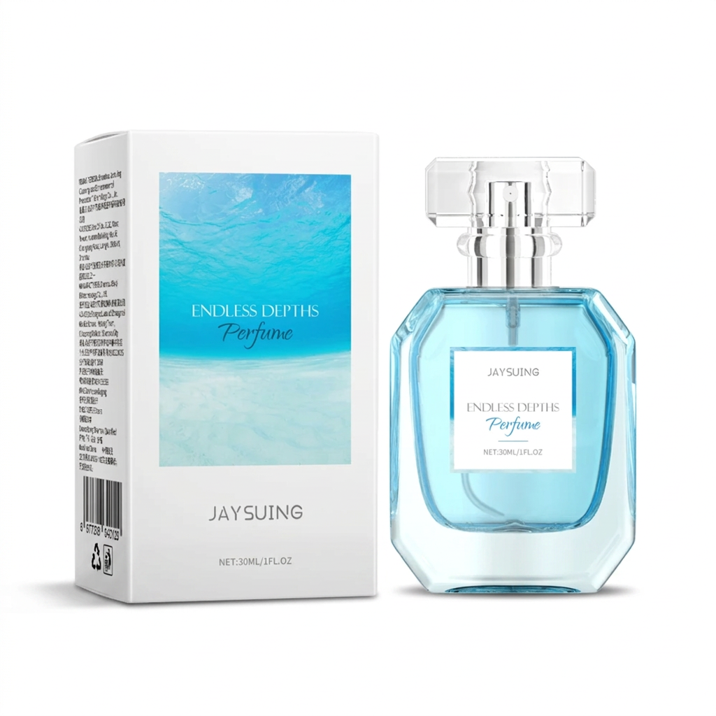Endless Depths bottle and carton on pure white