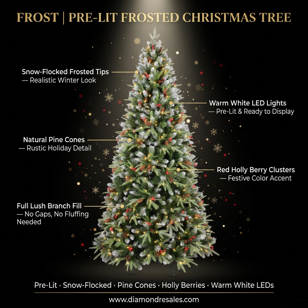 Frost Christmas Tree — Branded Callout