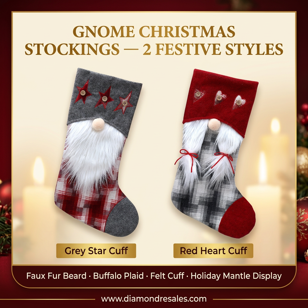 Gnome Stockings — 2 Style Showcase