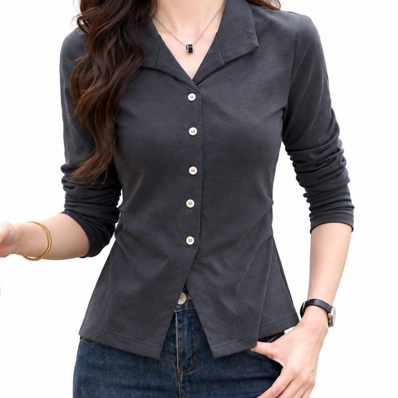 Grey Top White Background