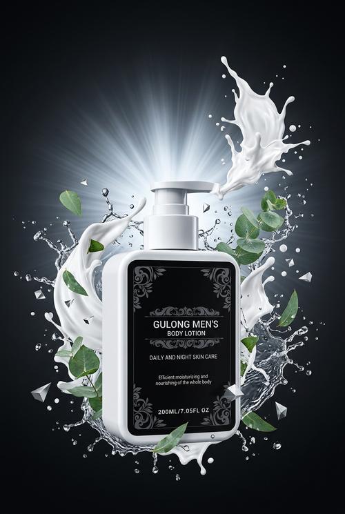 Gulong Men's Body Lotion — Dark Campaign Explosion