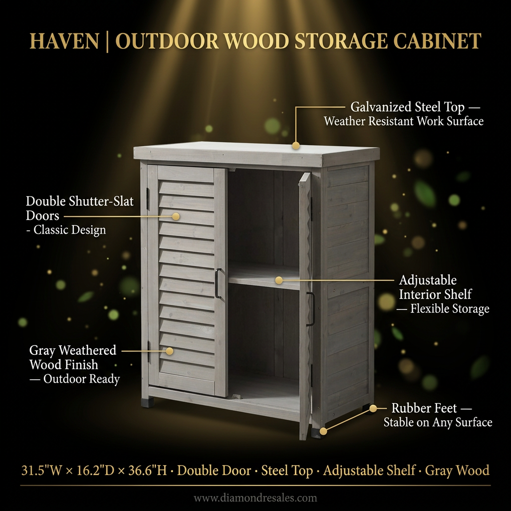 Haven Outdoor Cabinet — Branded Callout
